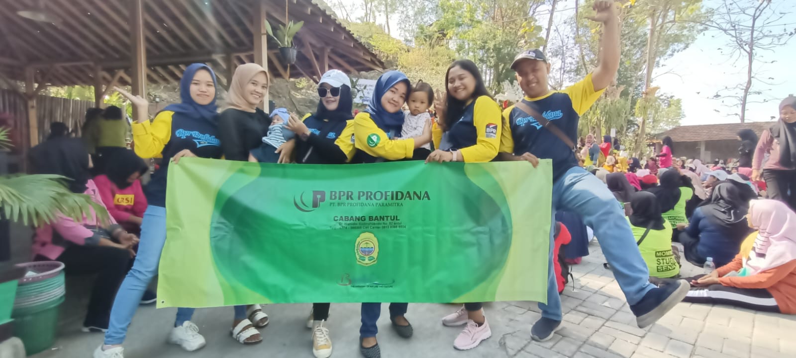 Inklusi PT BPR Profidana Paramitra Cabang Bantul di Petilasan Dewi Gumi Bantul